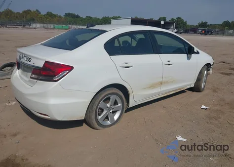 2013 Honda Civic Ex-L from USA, damaged, VIN 19XFB2F93DE036770